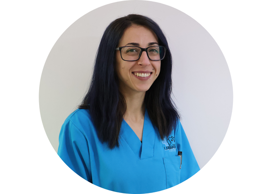 Marina Guasch de nuestro equipo veterinario