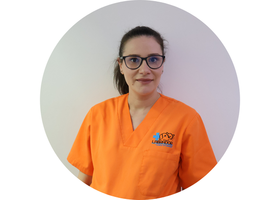 Oana Morún de nuestro equipo veterinario