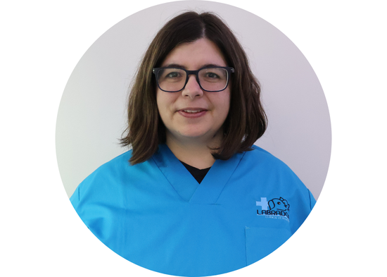 Sonia Martínez de nuestro equipo veterinario