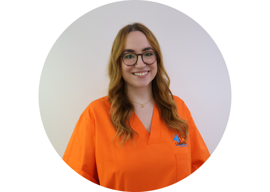 Sonia López de nuestro equipo veterinario