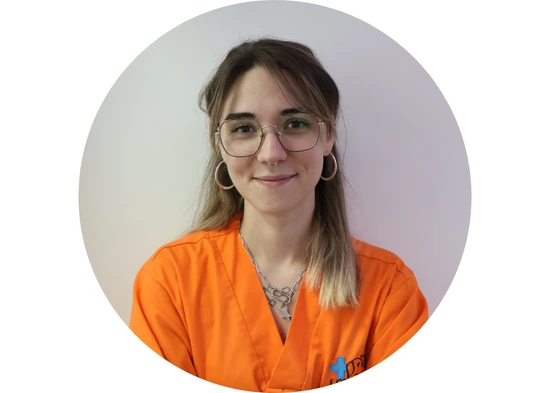 Sara Fernández Delgado de nuestro equipo veterinario